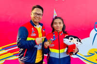 Ana Bhianca Espenilla (Left)
