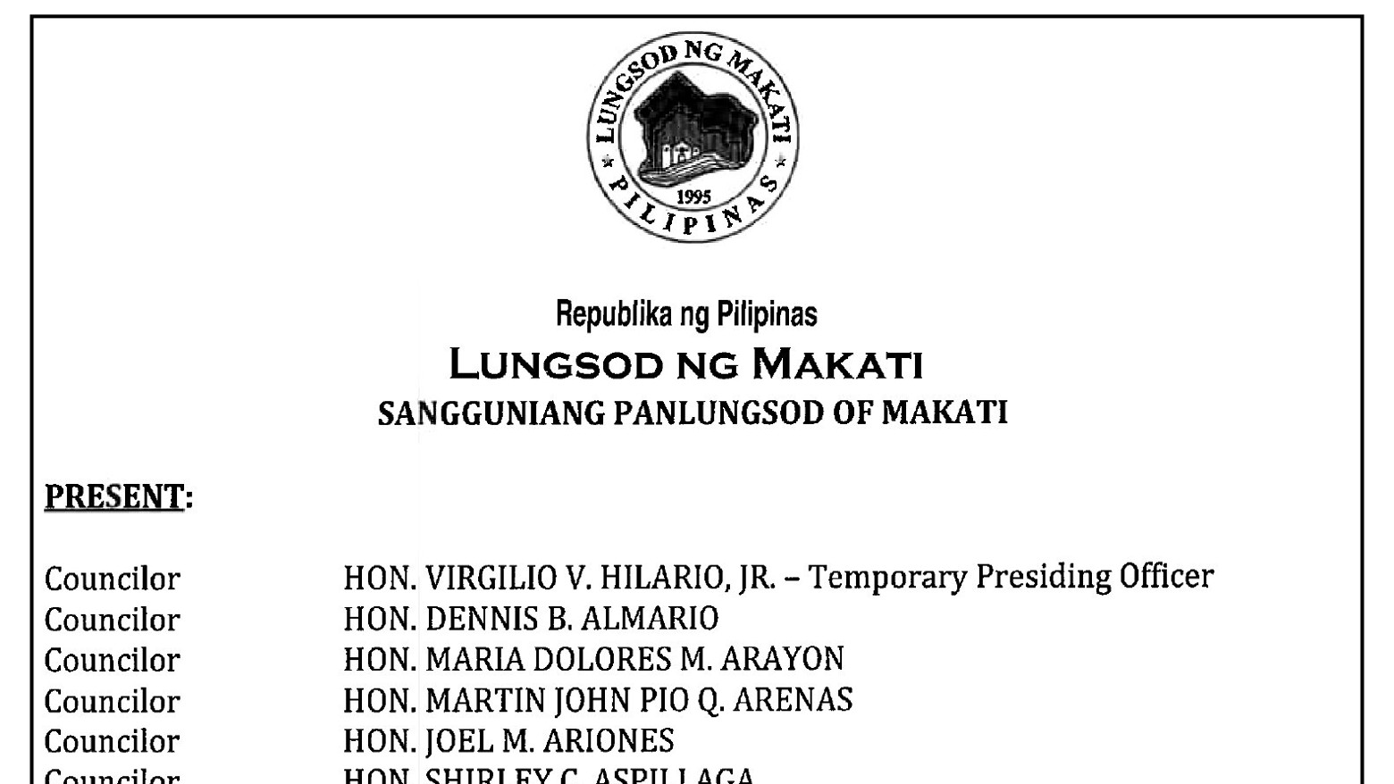 Makati City Ordinance No. 2024-117