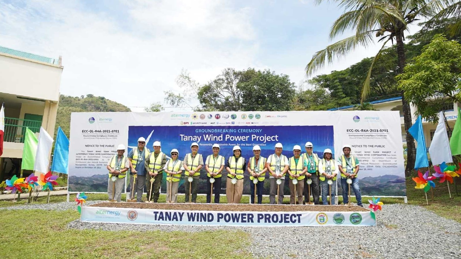 Alternergy jumpstarts 112-MW Tanay wind project