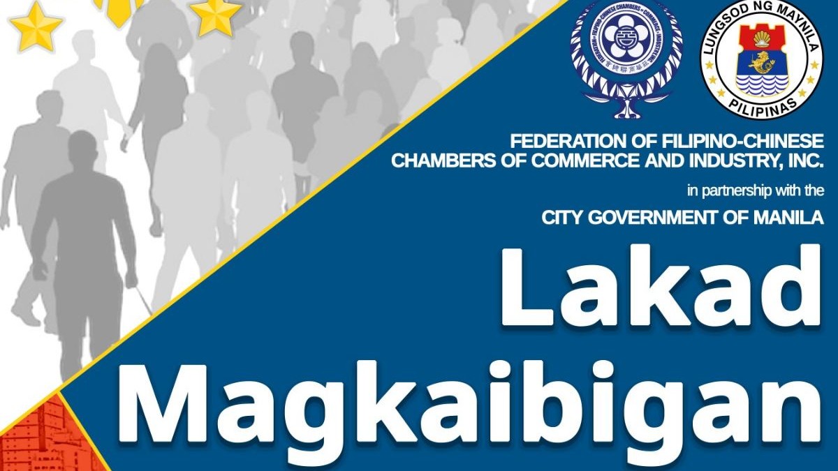 5,000 Filipino-Chinese community members to join 'FFCCCII Lakad Magkaibigan' to celebrate Independence Day