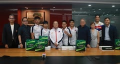 PLDT and Smart Chairman MVP rallies support for Paris-bound boxers ahead of Olympic Games Paris 2024