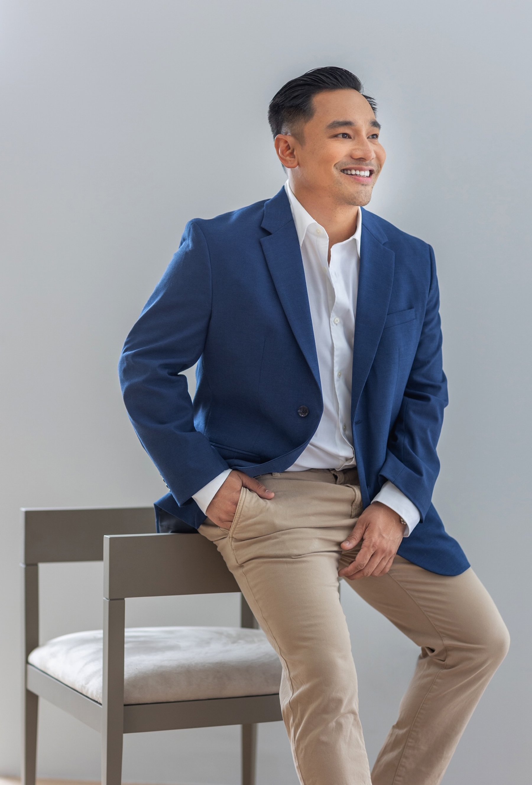 Vito Selma, furniture designer.