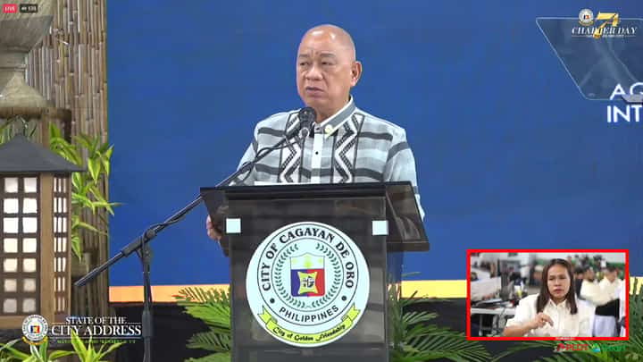 Mayor Rolando “Klarex” Uy delivered his second State of the City Address