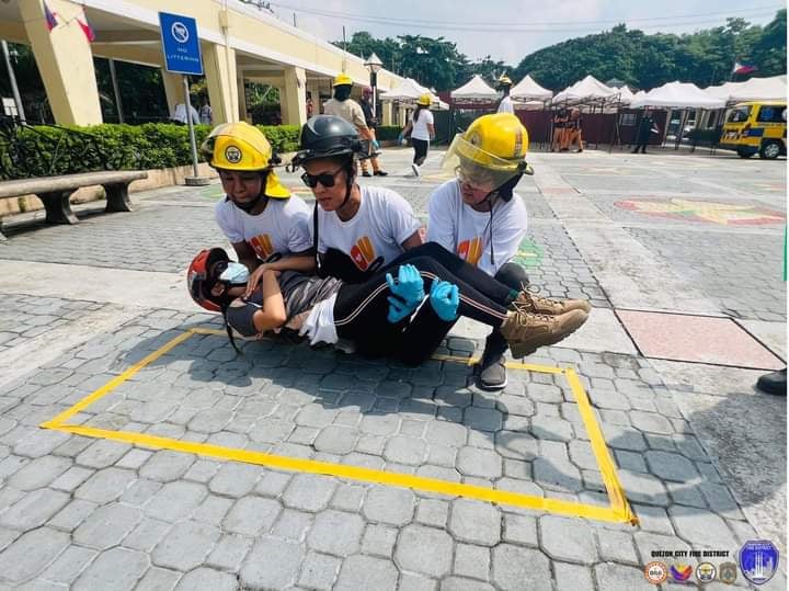 LGBTQIA+ community shows off firefighting skills