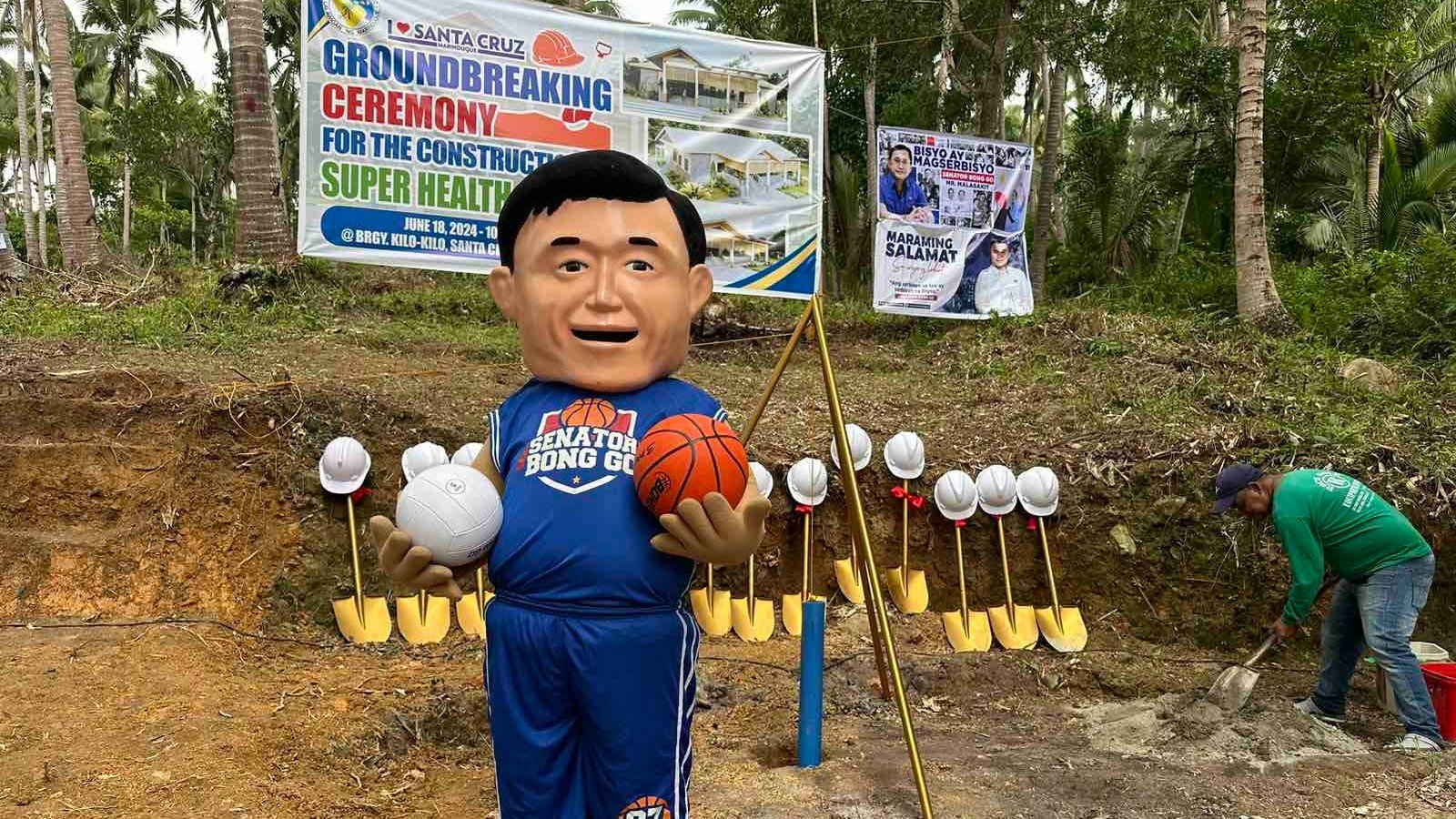 Bong Go supports groundbreaking of Super Health Center in Marinduque