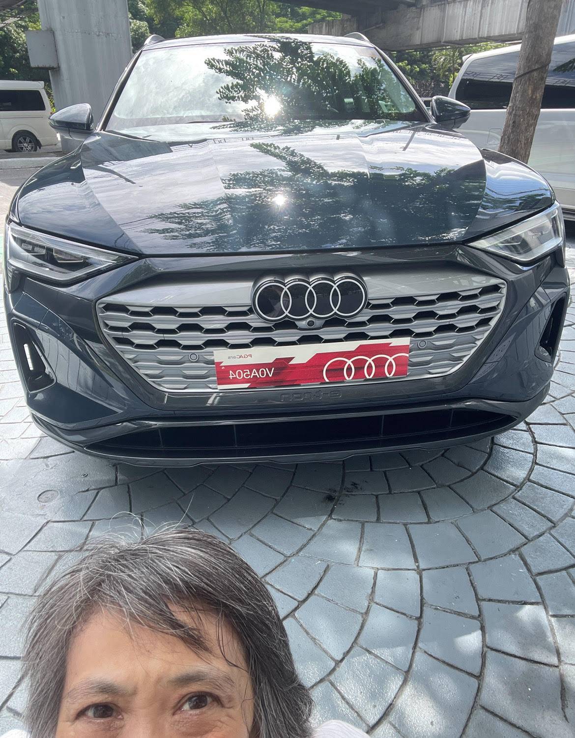 I parked Yes, I had to take a selfie. Need I say more?
