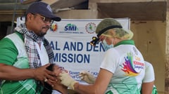 Mining firm, towns promote tribal health