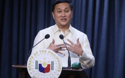 Senate Majority Leader Francis Tolentino