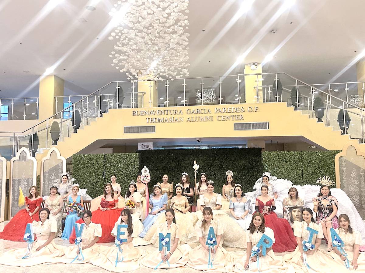 The Sagalas and the ‘Angels’ at the Buenaventura Garcia Paredes, O.P Building.