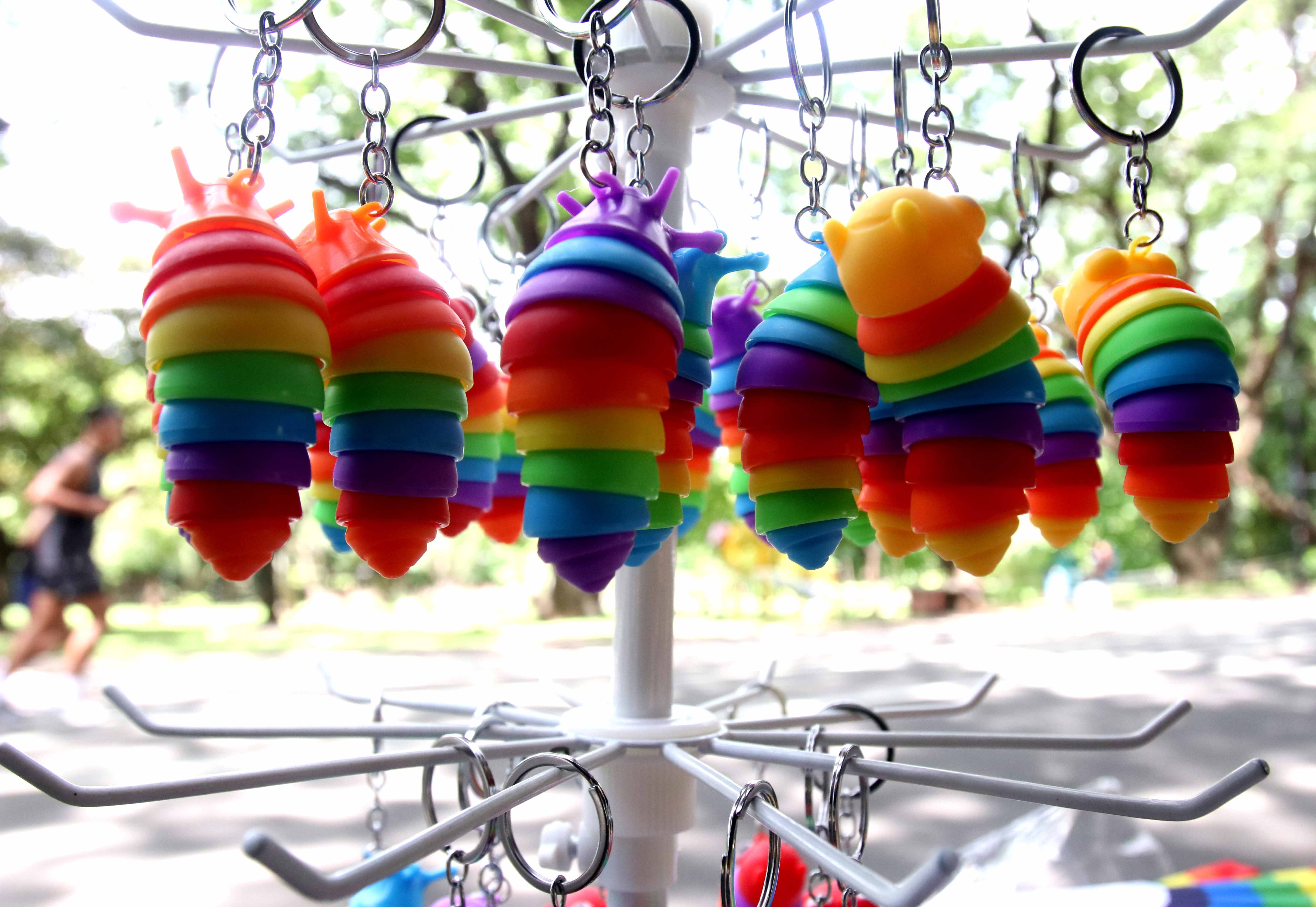 Colorful key chain 