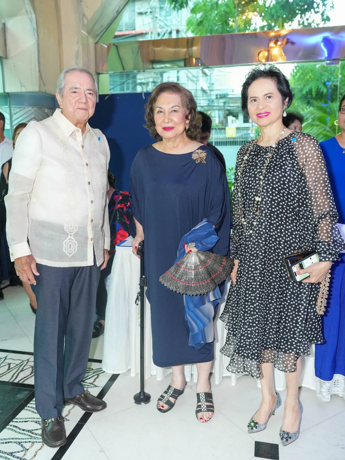 Eddie Pineda, Nellie Bengzon and Marilou T. Pineda.