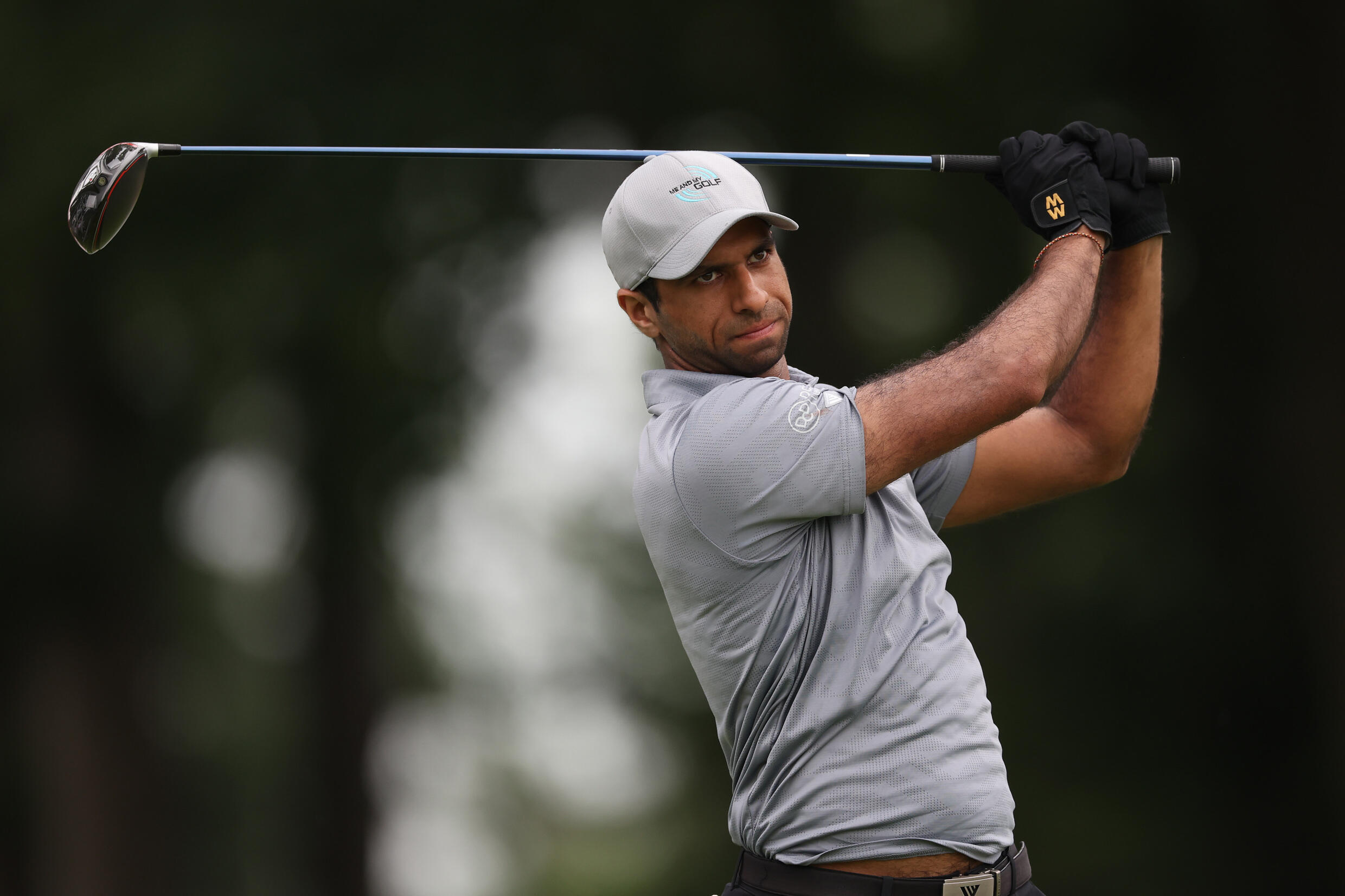 England's Aaron Rai closed with back-to-back birdies to grab a share of the lead after two rounds at the PGA Rocket Mortgage Classic