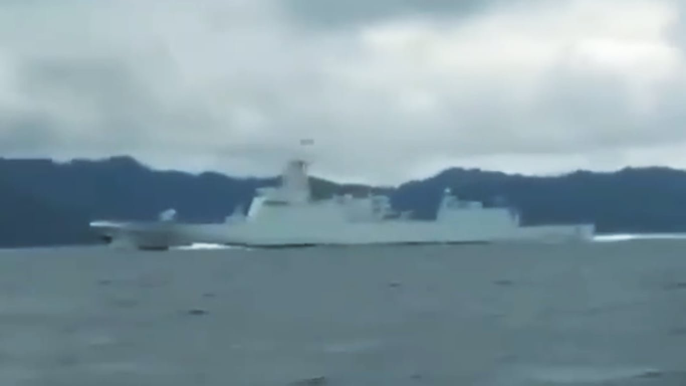 4 Chinese warships spotted off Palawan
