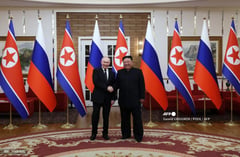 Putin, Kim sign mutual defense treaty