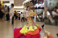A Santacruzan of beauty queens