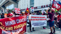 KUMARE's protest on Independence Day
