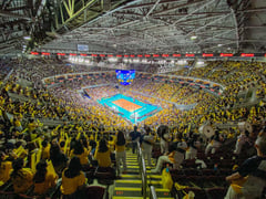LADIES FIRST: Women’s volleyball 
takes over as No. 1 sport