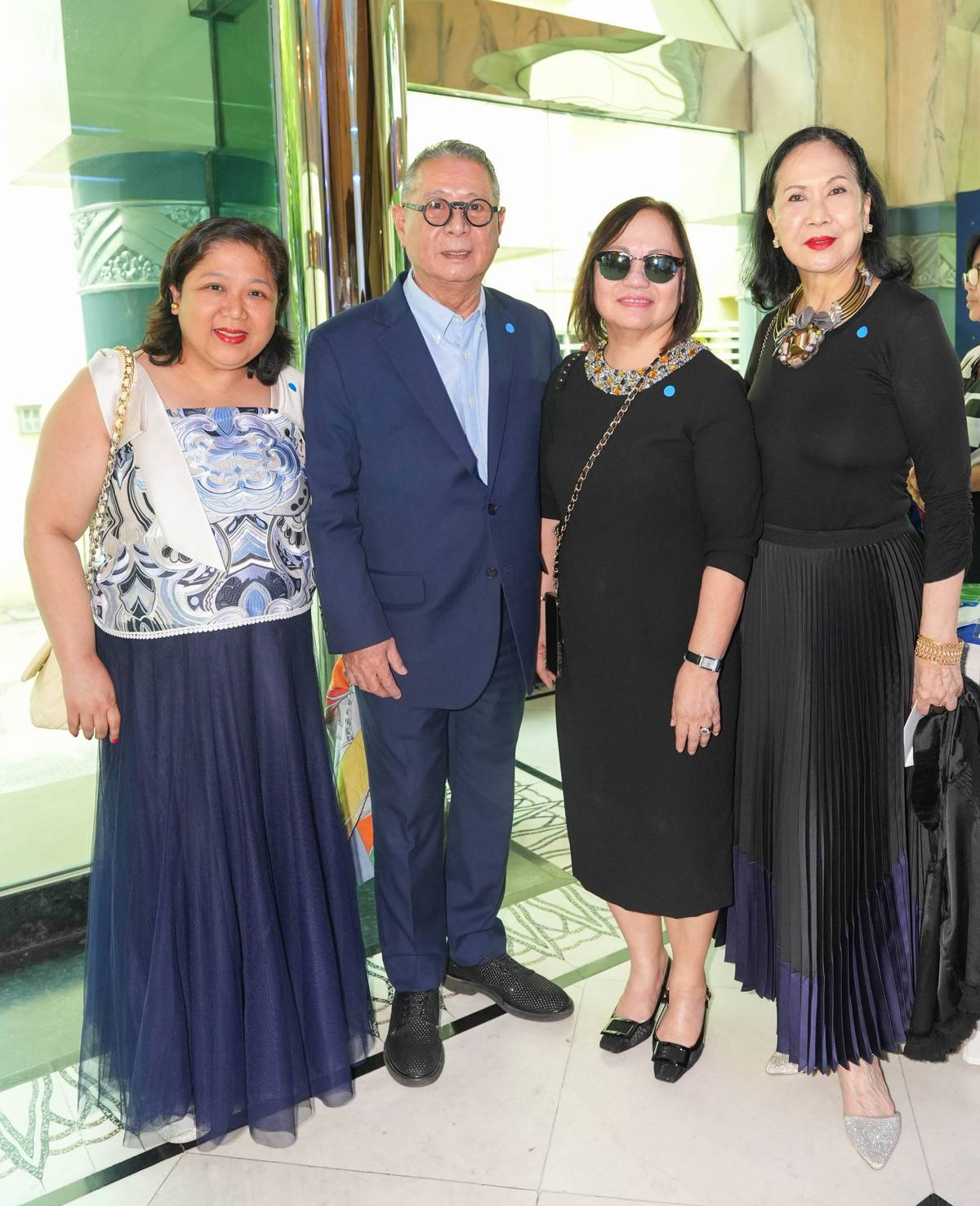 Anya Cajucom, Mario Katigbak, Thelma San Juan and Babette Aquino Benoit.