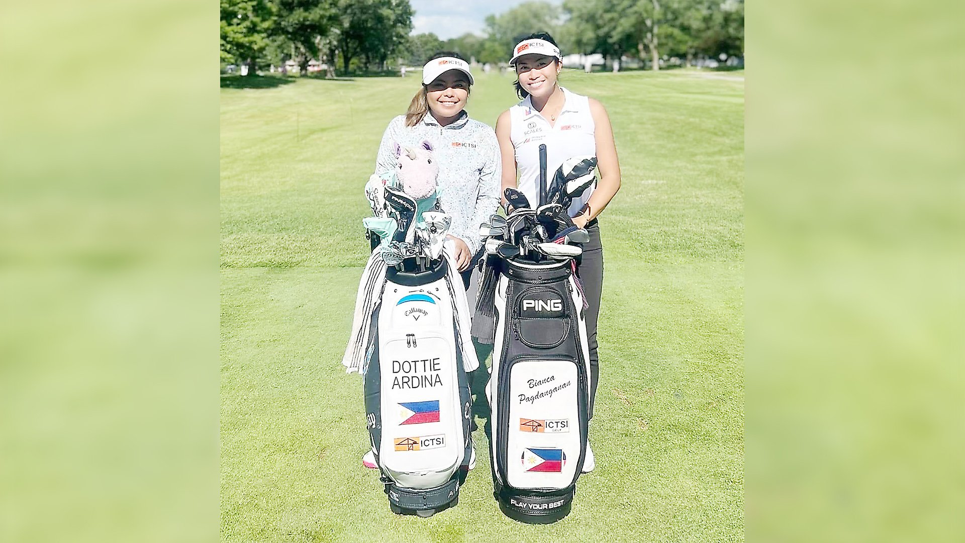 BIANCA Pagdanganan and Dottie Ardina are determined to bring glory to the country when they compete in the Paris Olympics.
