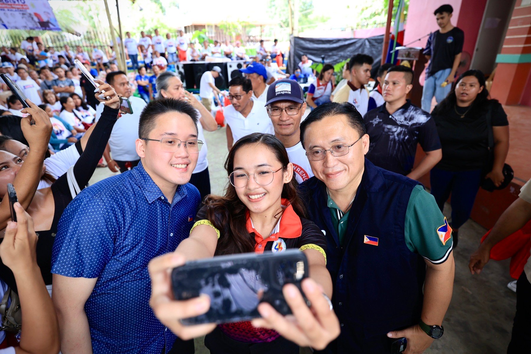 Education and service towards a brighter future — Bong Go joins 77th Founding Anniv and Grand Alum Homecoming of Mati City National Comprehensive HS 
