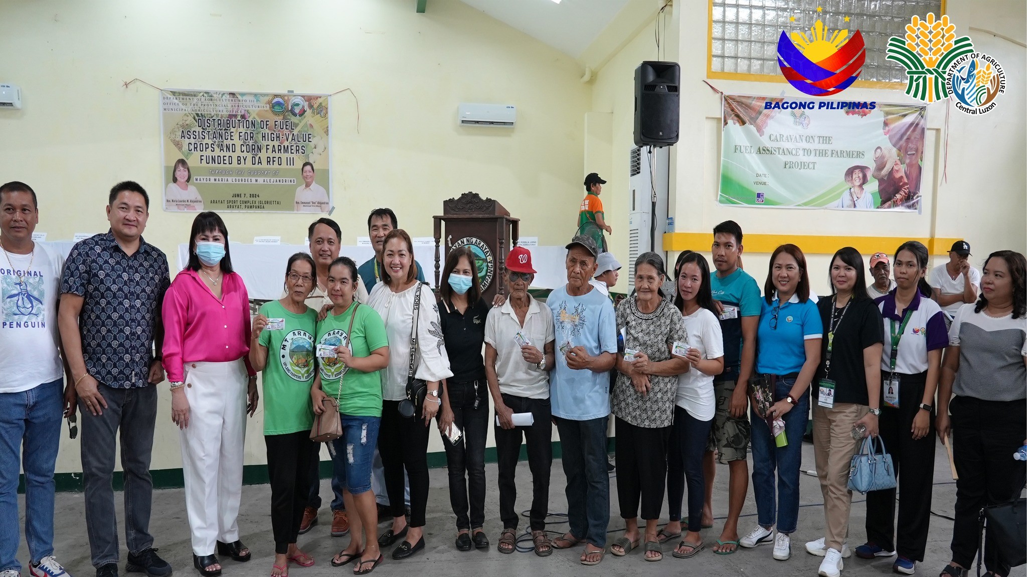 Kapampangan farmers get fuel subsidy