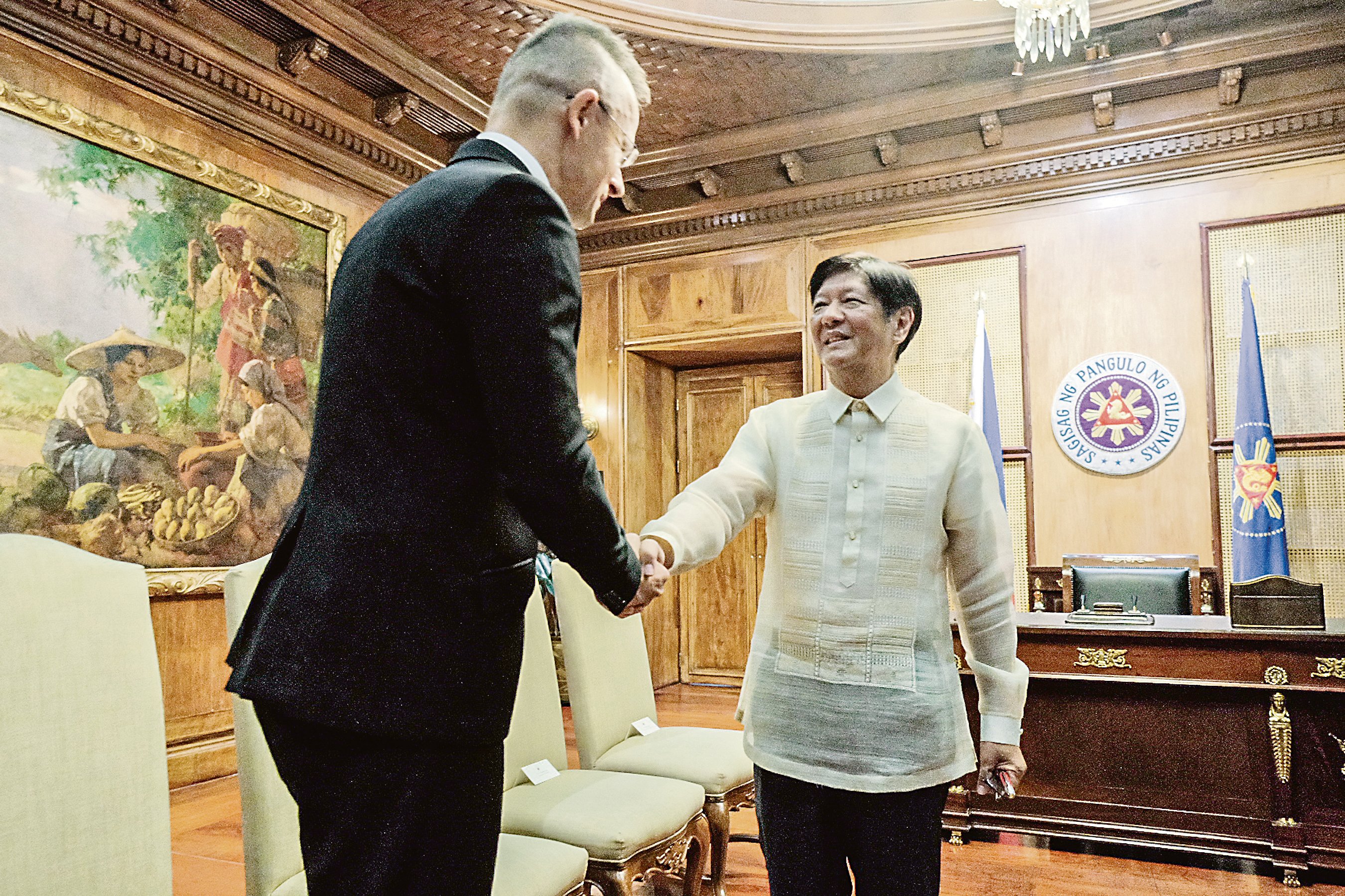 Marcos, Szijjártó meet boosts Phl-Hungary ties