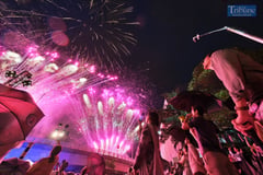 FIREWORKS AT PASIG ESPLANADE