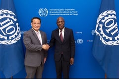 CoA presents International Labour Organization audit report