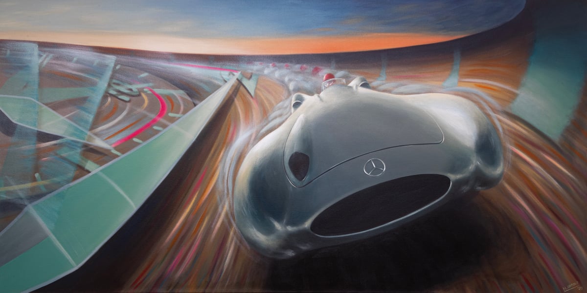 ‘Race Against Time’ 2023 The artwork is a poignant reflection of my journey over the years, encompassing experiences, lessons, possibilities and profound loss.