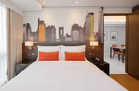 ONE-BEDROOM suite.