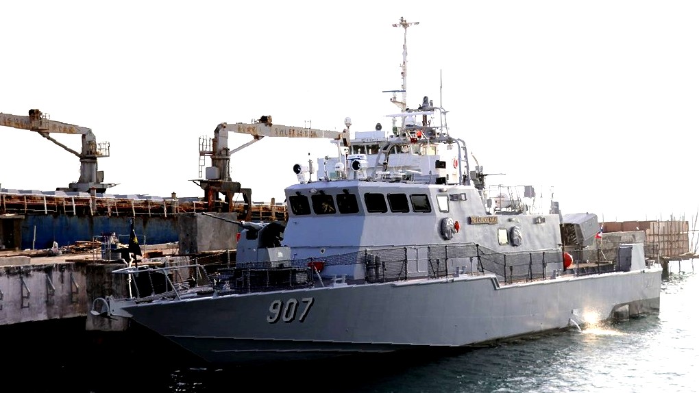 Naval Forces WesMin gets new missile-equipped patrol gunboat