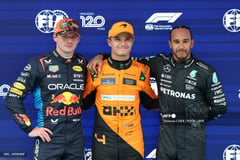 Norris on Spanish Grand Prix pole after 'best ever lap'