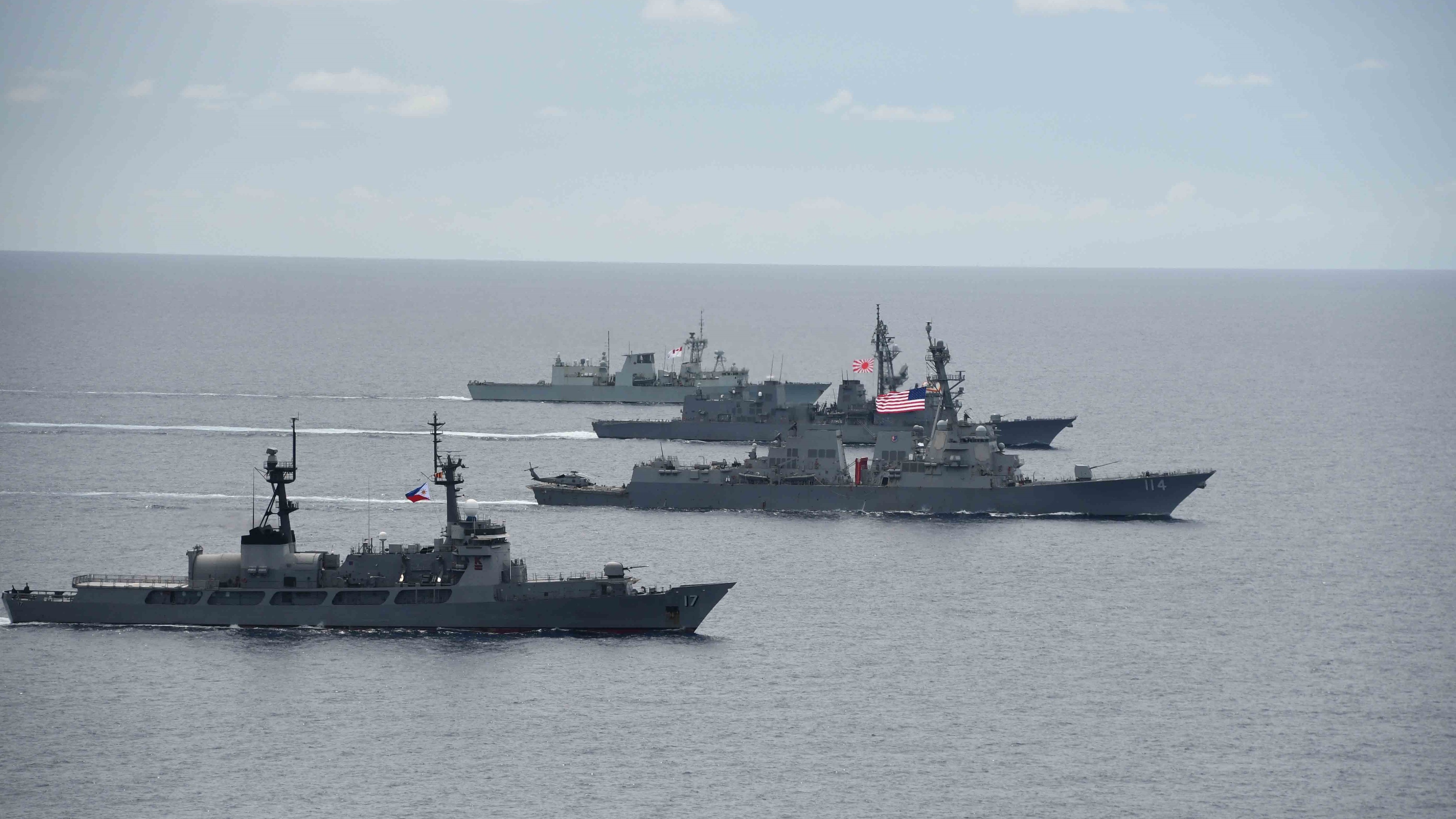 JS Kirisame affirms commitment to strengthen regional and int'l cooperation to realize a 'free and open Indo-Pacific'