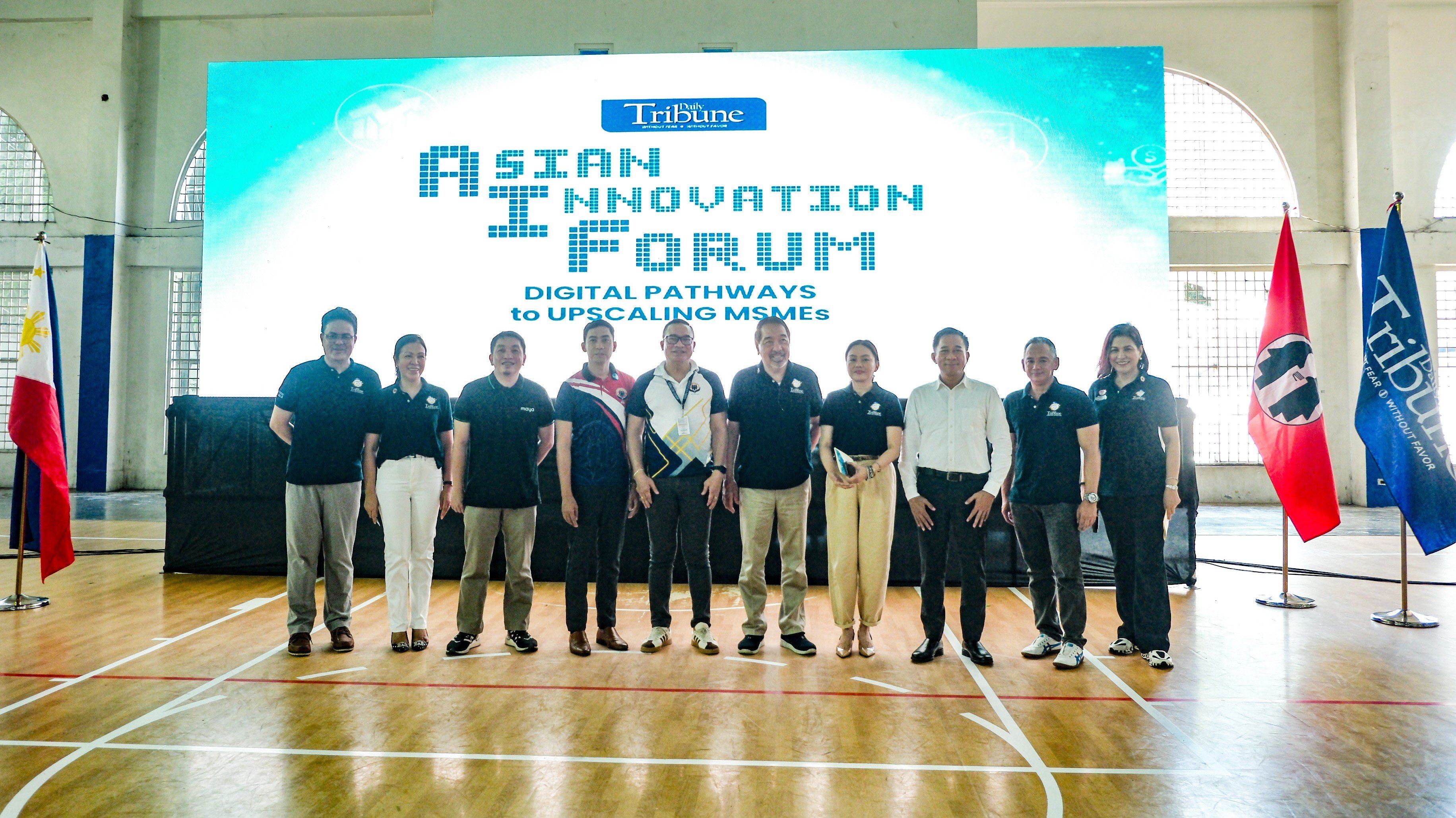 KEYNOTE speakers from leading financial institutions, digital payment companies, and cooperatives, including SB Corp, Maya, and Cebu CFI Coop, provide valuable insights to help ordinary Filipinos build their businesses during the 8th Asian Innovation: Digital Pathways to Upscaling MSMEs event hosted by the Daily Tribune.