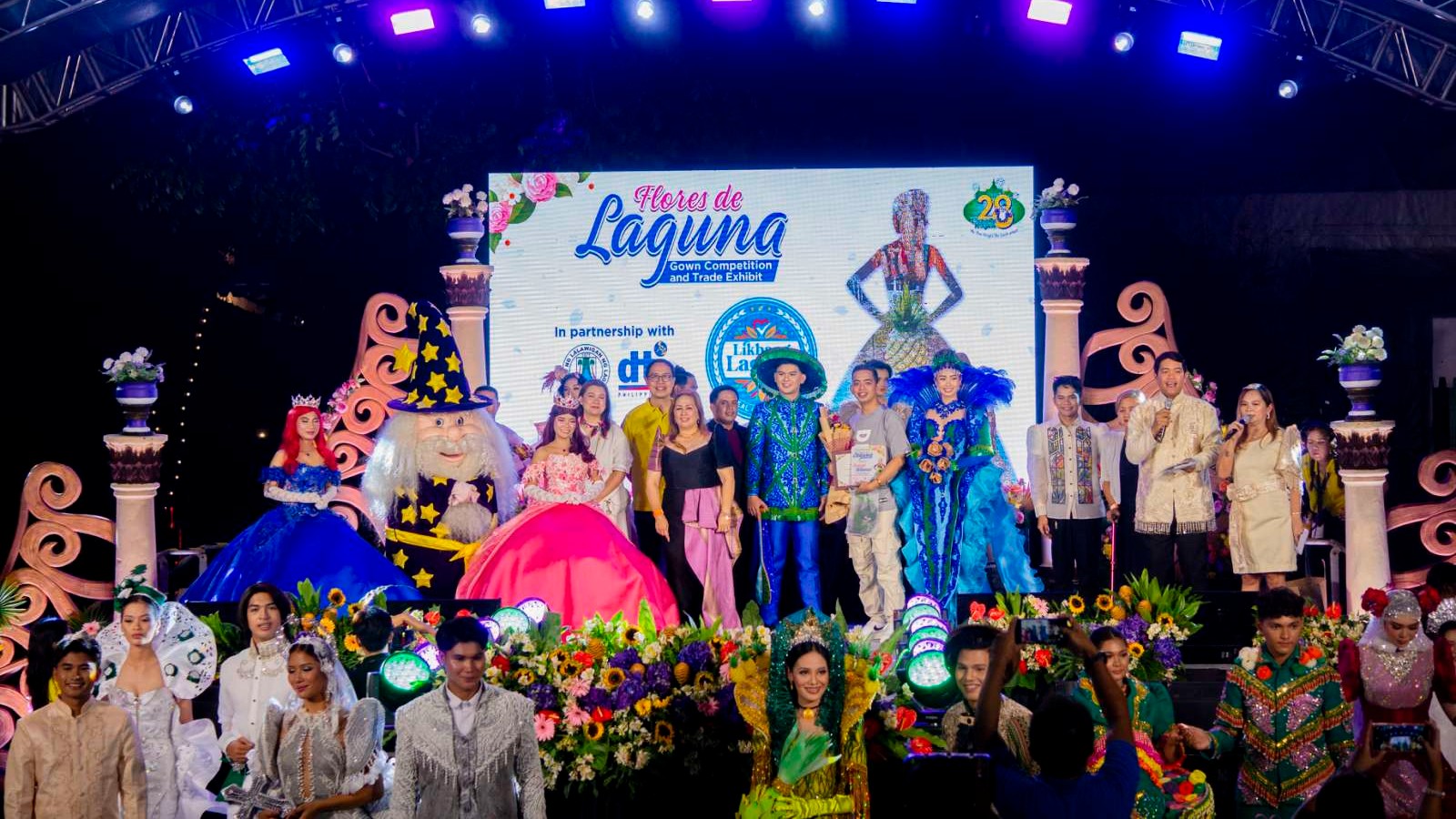 Enchanted Kingdom showcases enchanting Laguna with Flores de Laguna gown competition