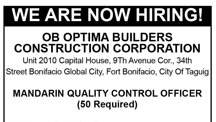 OB Optima Builders Construction Corporation