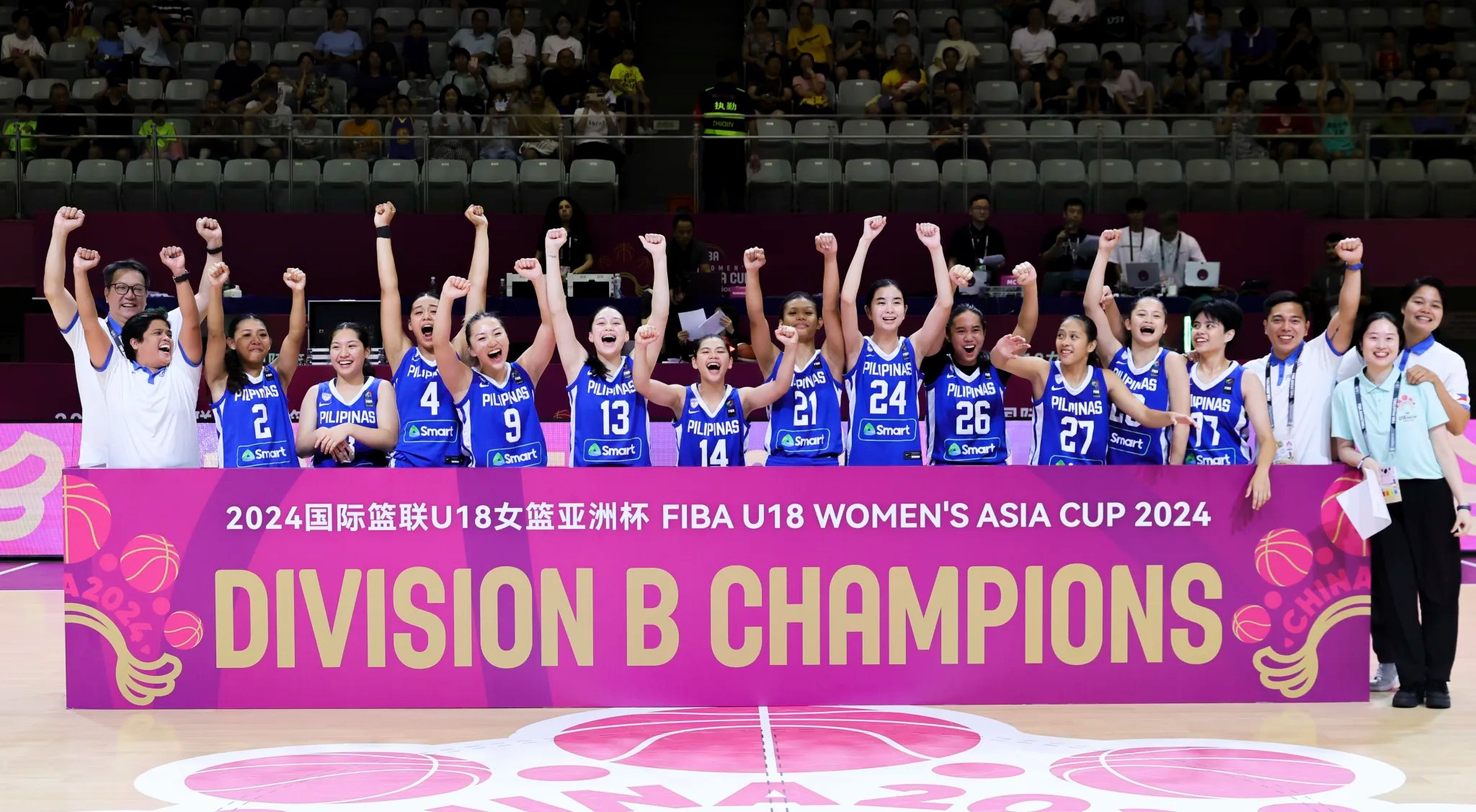 GIRLS ON TOP: Gilas U18 women’s squad earns Division A promotion