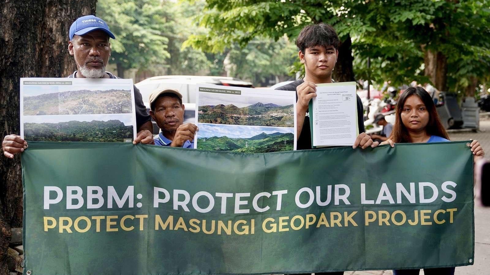 Marcos asked to save Masungi Geopark Project on World Environment Day