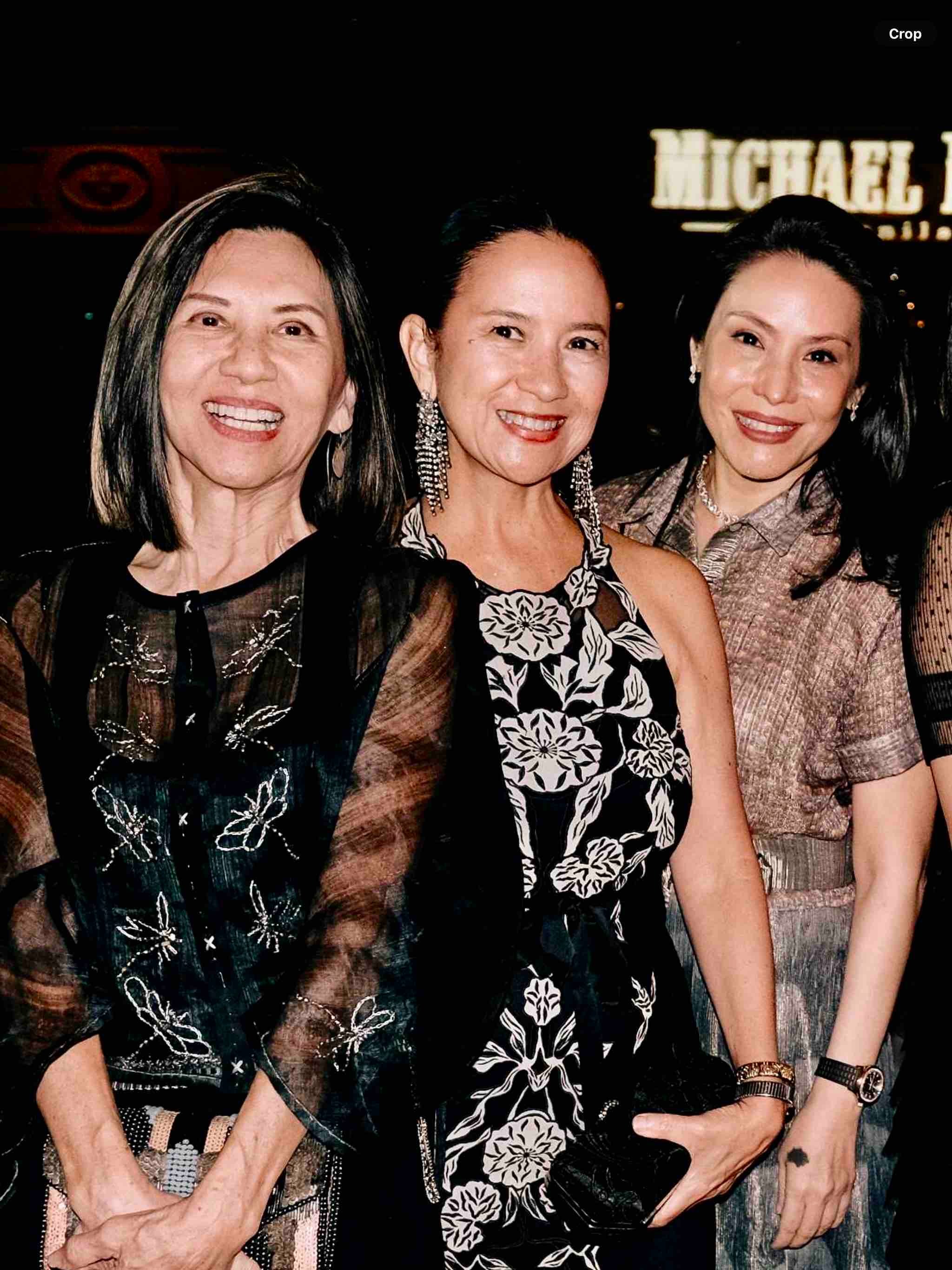 Lulu Tan-Gan, Mia Borromeo and Ana de Ocampo.