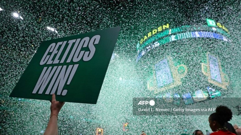 Celtics rout Mavericks to win record 18th NBA championship