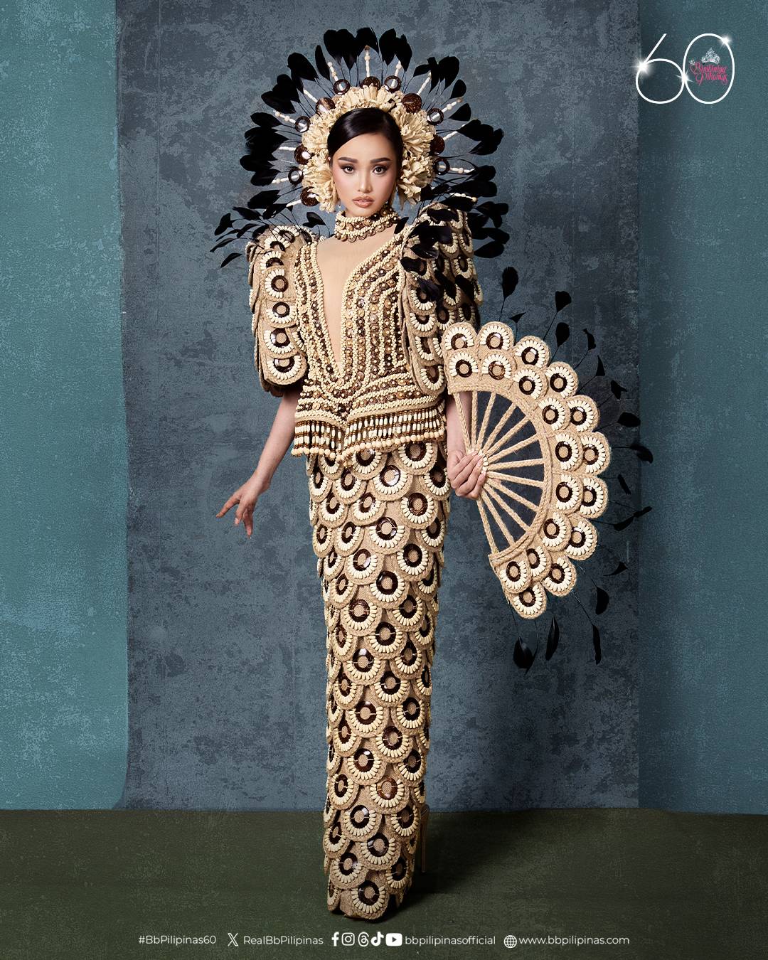 Binibini 23 Joyce Anne Garduque, Quezon Province in a coconut-inspired costume.