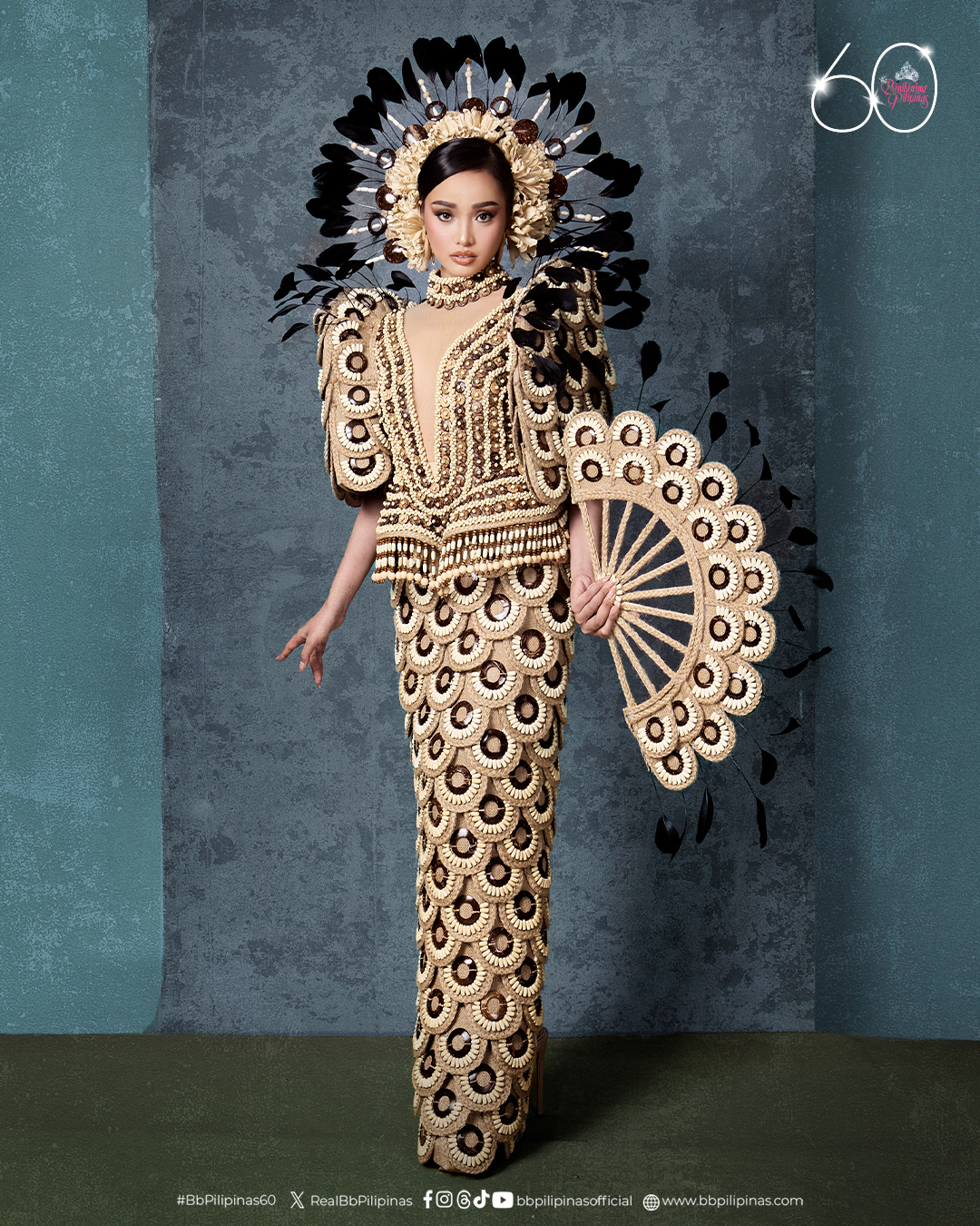 Binibini 23 Joyce Anne Garduque, Quezon Province in a coconut-inspired costume.