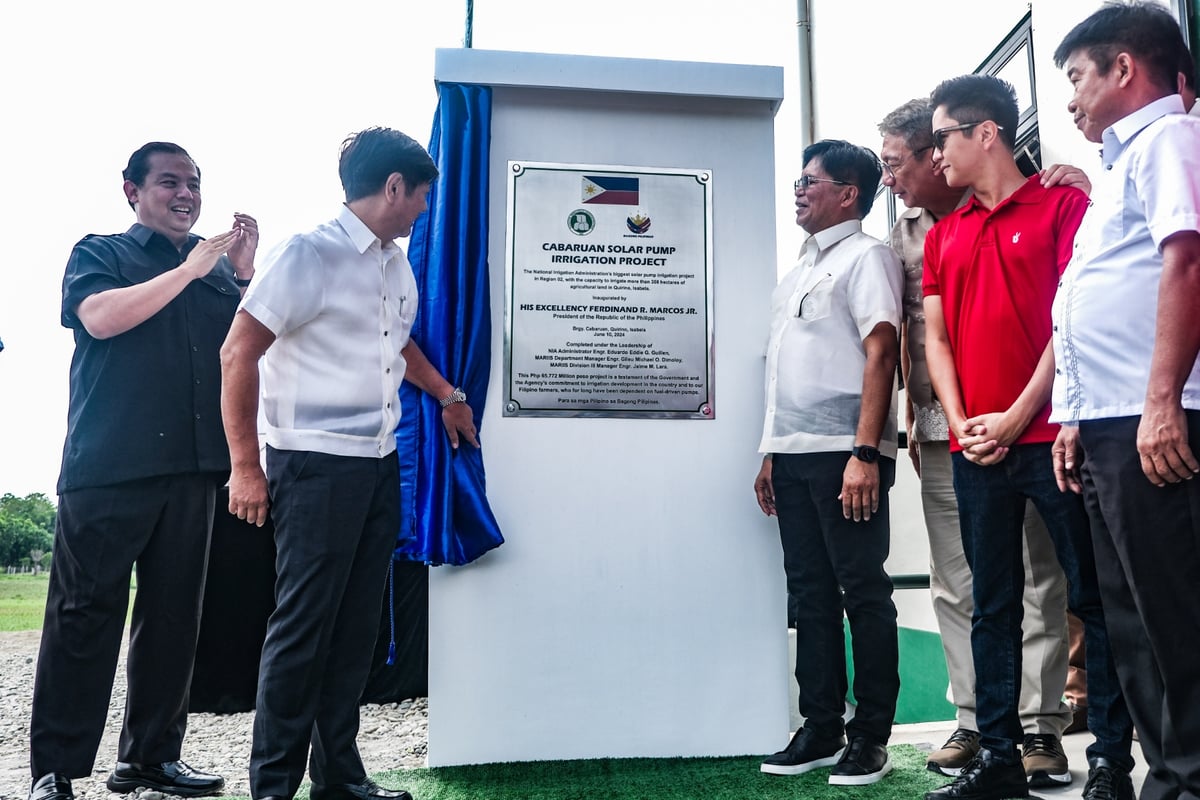 Marcos wants irrigation, power generation coupling