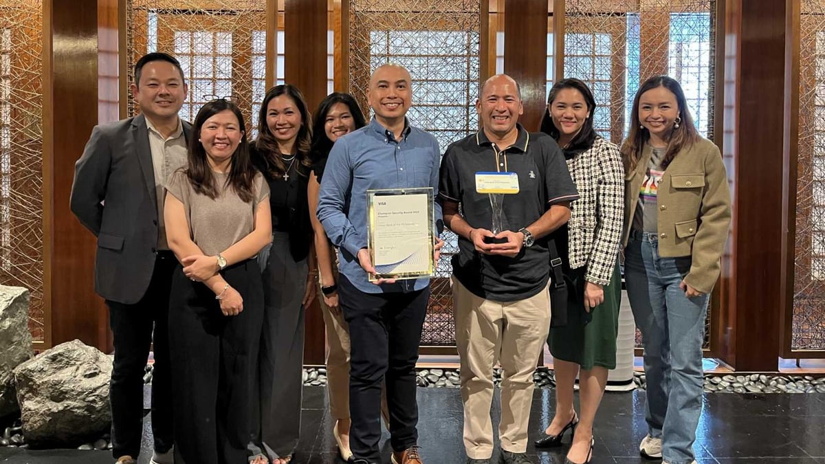 UnionBank hailed as Visa’s 2023 Champion Security Awardee