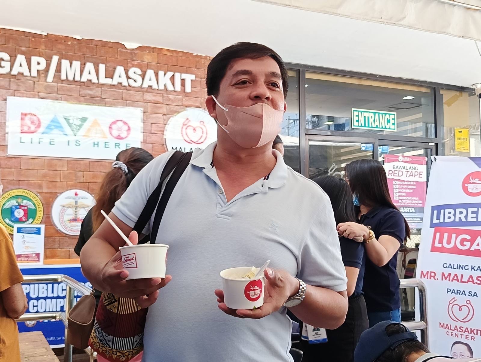 Bong Go continues feeding programs at public hospitals through Malasakit Centers