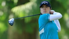 Saso fires 67, trails by 5 shots