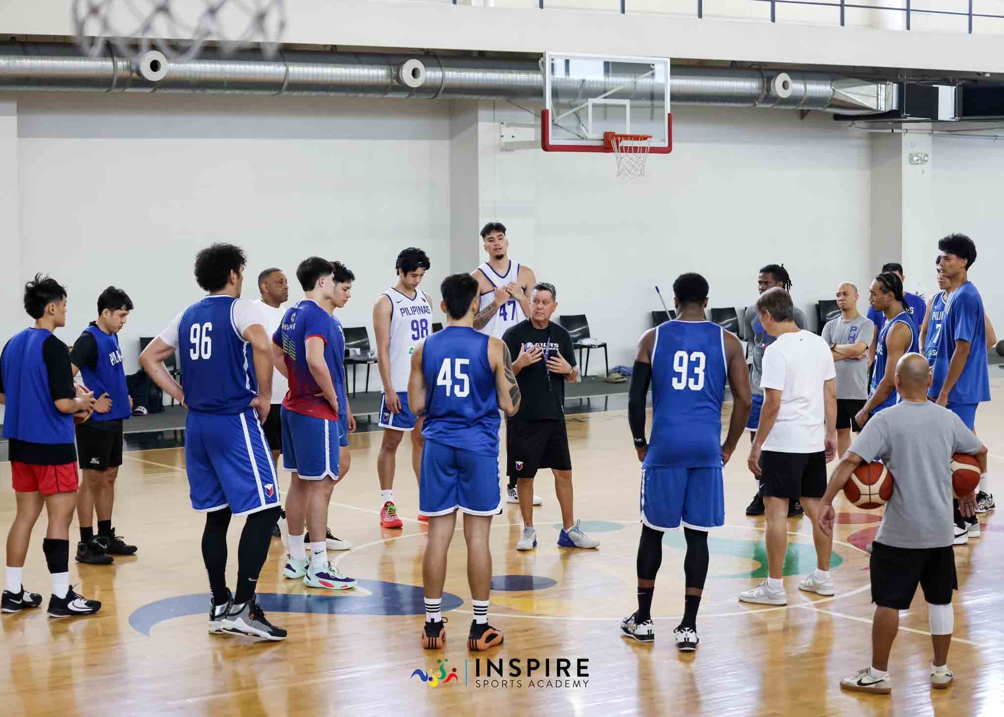 LITMUS TEST: Gilas battles Mustangs in friendly match