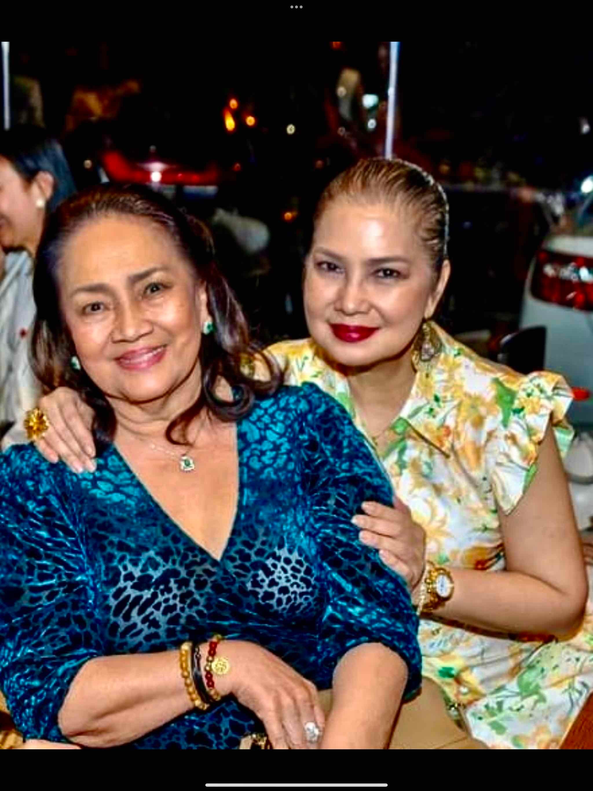 Glecy Mojares and Yoli Ayson.