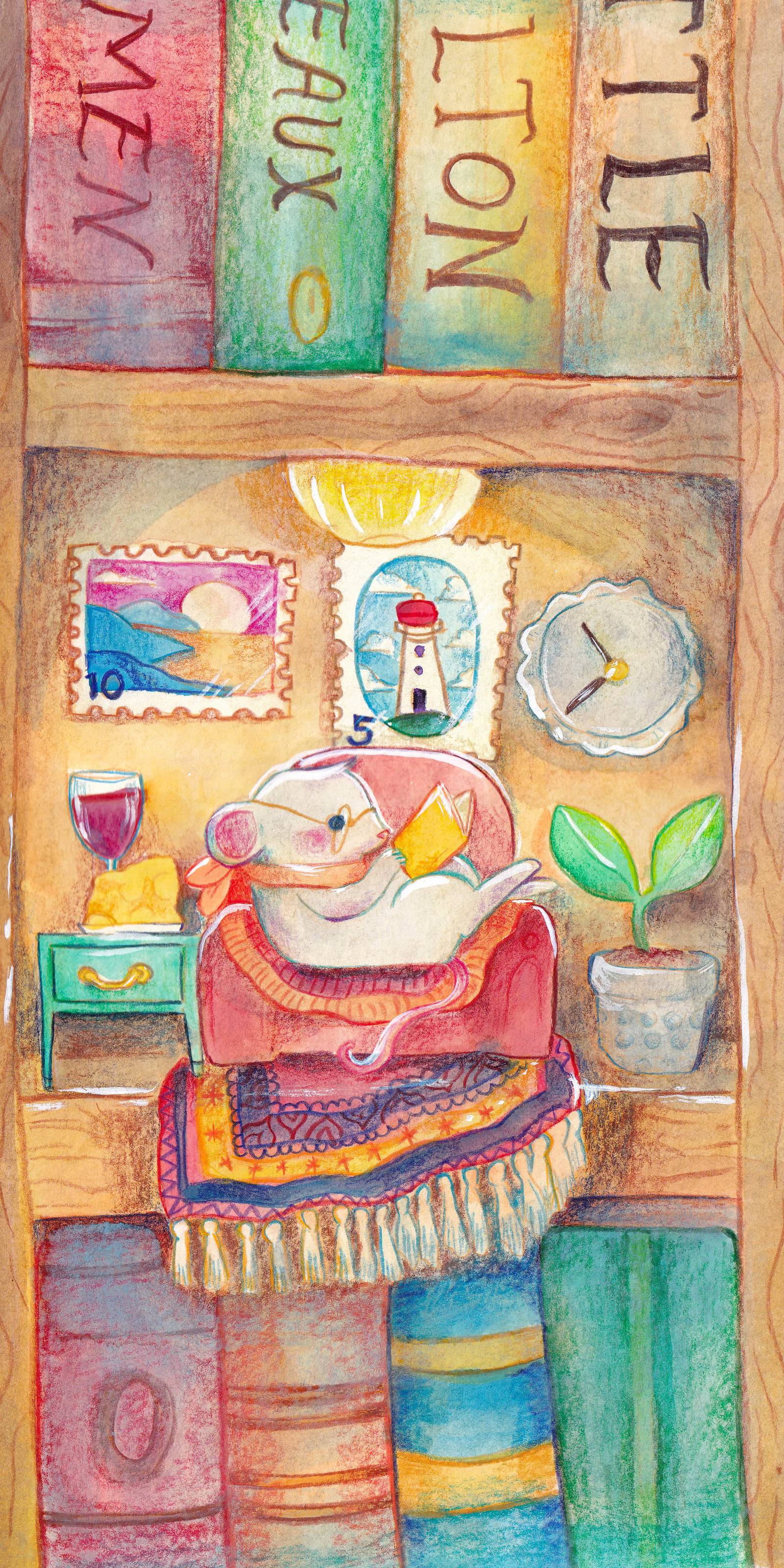 Patricia Ramos, ‘Book Nook.’