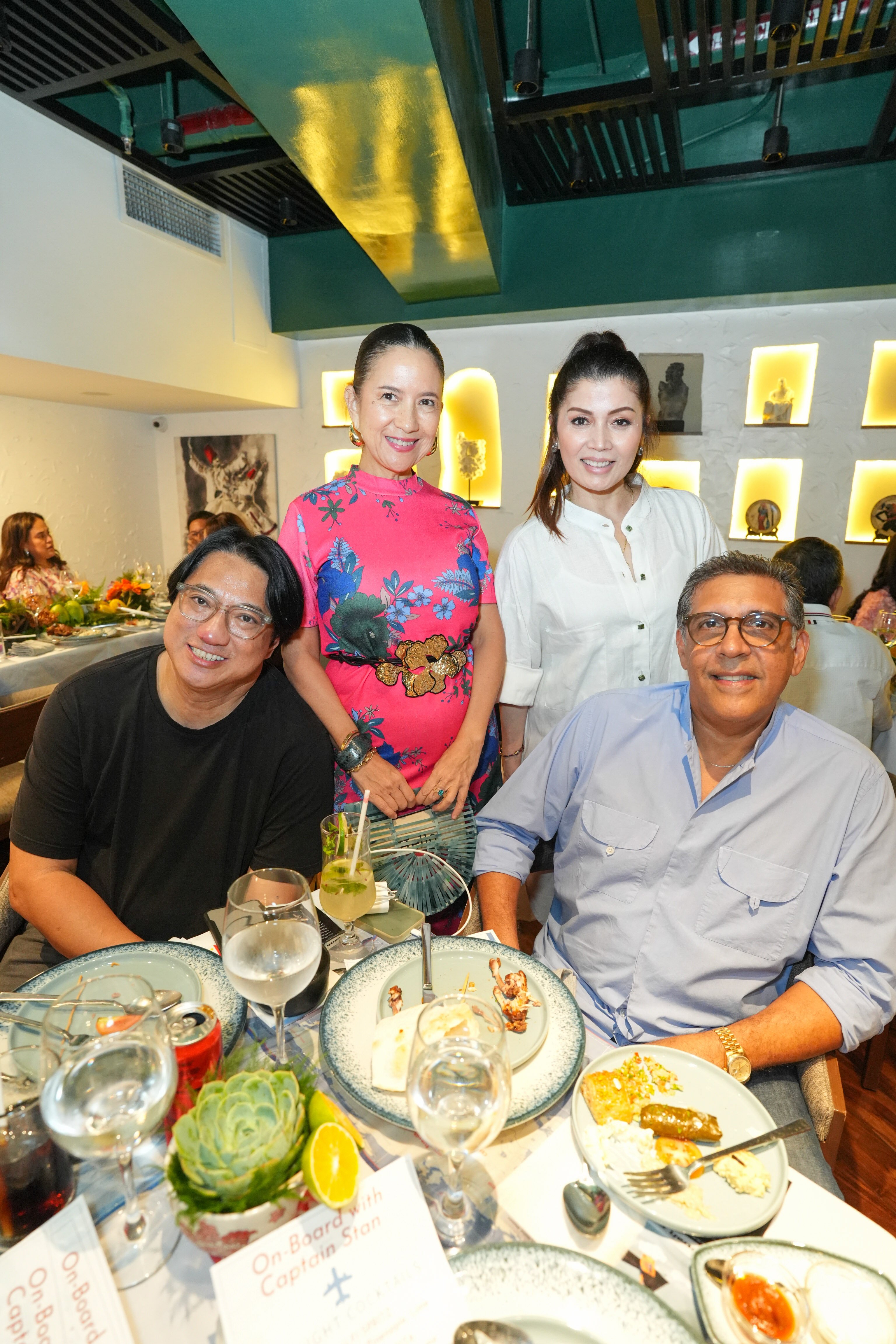 Keren Pascual, Mia Borromeo, Ana Amigo and Mike Advani.
